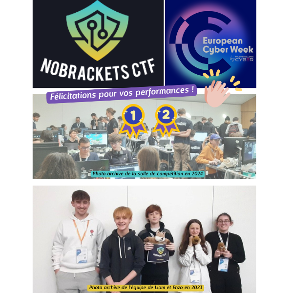Compétition de cybersécurité NoBrackets CTF